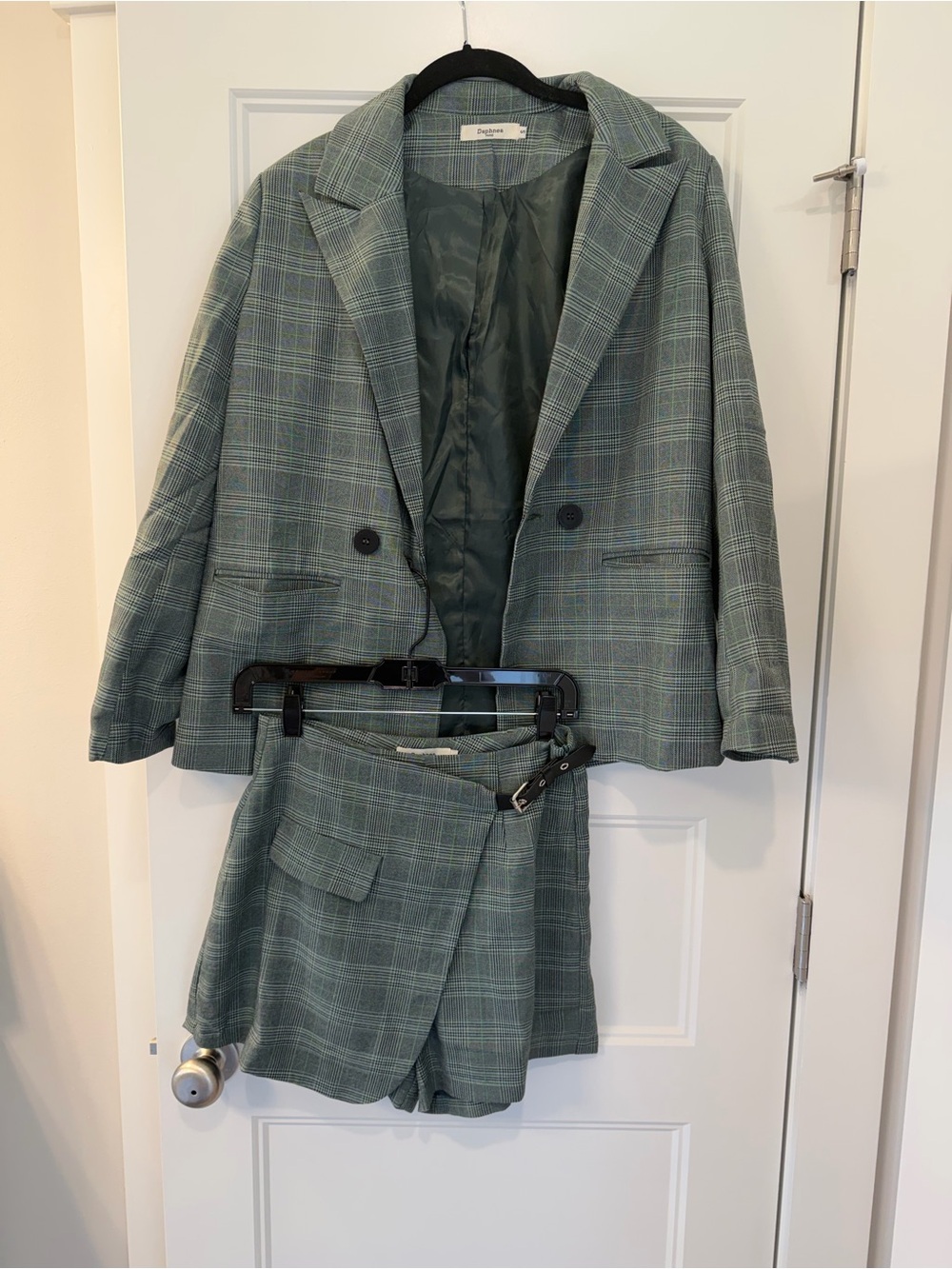 Matching blazer and skort set